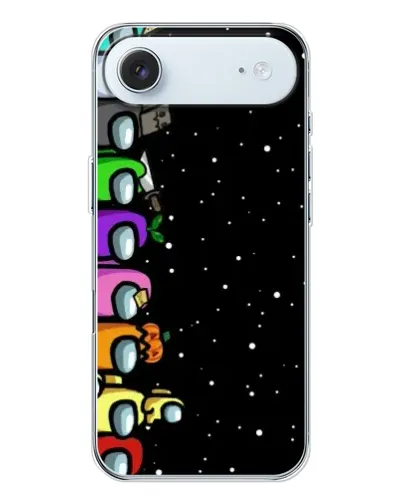 Чехол для iPhone 17 Air с картинкой «Команда Among Us»
