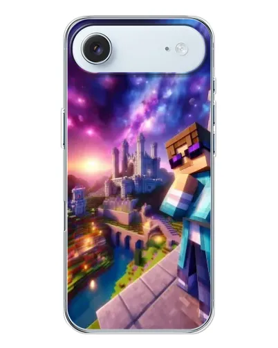 Чехол для iPhone 17 Air с картинкой «Стив и космос»