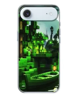 Чехол для iPhone 17 Air с картинкой «Minecraft лесной пейзаж» Чехол для iPhone 17 Air с картинкой «Minecraft лесной пейзаж»