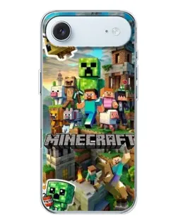 Чехол для iPhone 17 Air с картинкой «Замок Minecraft» Чехол для iPhone 17 Air с картинкой «Замок Minecraft»