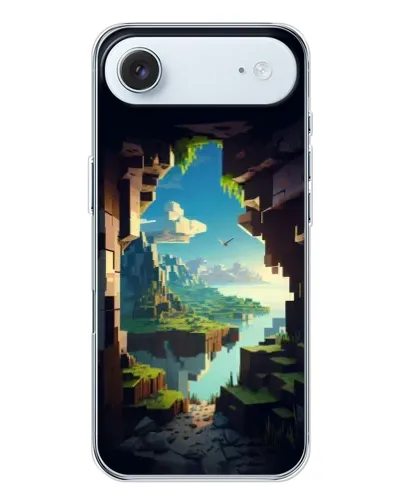 Чехол для iPhone 17 Air с картинкой «Вид из пещеры»