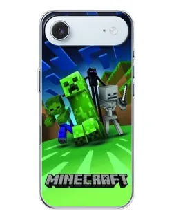 Чехол для iPhone 17 Air с картинкой «Команда героев игры»