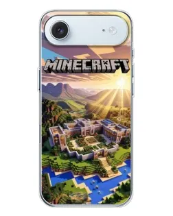 Чехол для iPhone 17 Air с картинкой «Minecraft панорама»