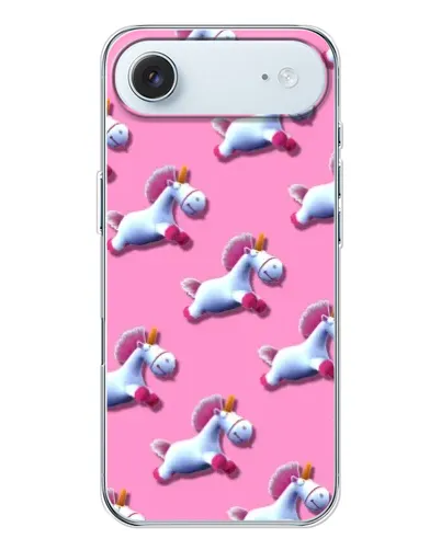 Чехол для iPhone 17 Air с картинкой «Единороги на розовом» Чехол для iPhone 17 Air с картинкой «Единороги на розовом»