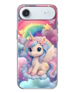 Чехол для iPhone 17 Air с картинкой «Маленький единорог»