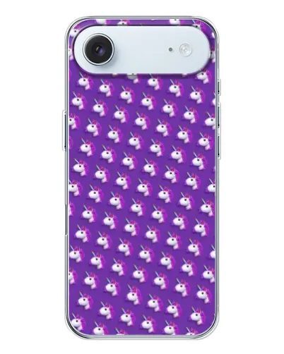 Чехол для iPhone 17 Air с картинкой «Единороги на фиолетовом» Чехол для iPhone 17 Air с картинкой «Единороги на фиолетовом»
