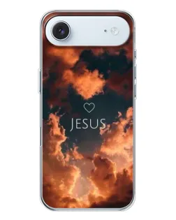Чехол для iPhone 17 Air с картинкой «Сияние Имени Jesus» Чехол для iPhone 17 Air с картинкой «Сияние Имени Jesus»