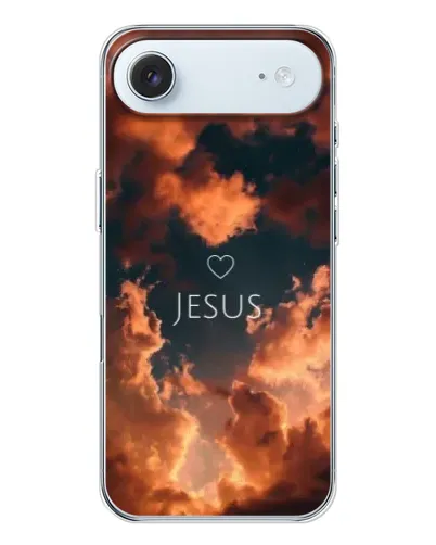 Чехол для iPhone 17 Air с картинкой «Сияние Имени Jesus» Чехол для iPhone 17 Air с картинкой «Сияние Имени Jesus»
