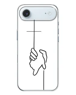 Чехол для iPhone 17 Air с картинкой «Рука держит» Чехол для iPhone 17 Air с картинкой «Рука держит»