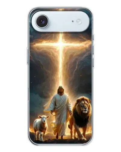 Чехол для iPhone 17 Air с картинкой «Лев Иуды и Свет» Чехол для iPhone 17 Air с картинкой «Лев Иуды и Свет»