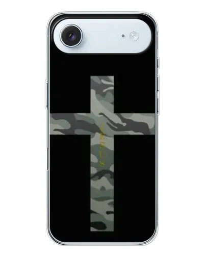 Чехол для iPhone 17 Air с картинкой «Милитари Крест» Чехол для iPhone 17 Air с картинкой «Милитари Крест»