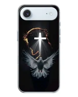 Чехол для iPhone 17 Air с картинкой «Голубь и Свет»