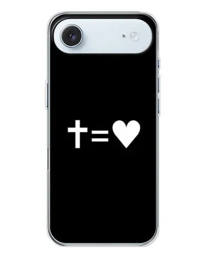 Чехол для iPhone 17 Air с картинкой «Крест и Сердце» Чехол для iPhone 17 Air с картинкой «Крест и Сердце»
