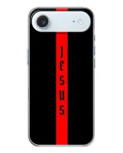 Чехол для iPhone 17 Air с картинкой «Красная линия веры»