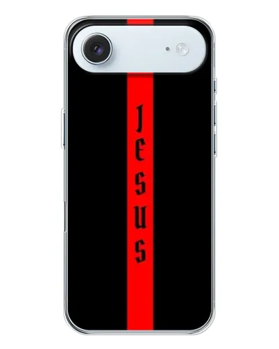 Чехол для iPhone 17 Air с картинкой «Красная линия веры» Чехол для iPhone 17 Air с картинкой «Красная линия веры»
