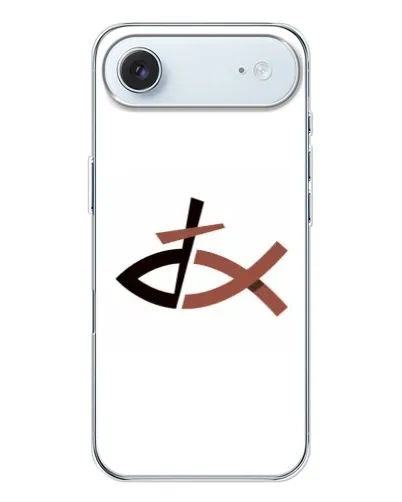 Чехол для iPhone 17 Air с картинкой «Рыба и крест» Чехол для iPhone 17 Air с картинкой «Рыба и крест»