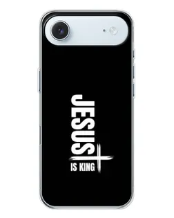 Чехол для iPhone 17 Air с картинкой «Вертикаль веры Jesus»