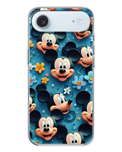 Чехол для iPhone 17 Air с картинкой «Паттерн Микки и Минни» Чехол для iPhone 17 Air с картинкой «Паттерн Микки и Минни»