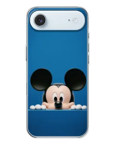 Чехол для iPhone 17 Air с картинкой «Микки выглядывает» Чехол для iPhone 17 Air с картинкой «Микки выглядывает»