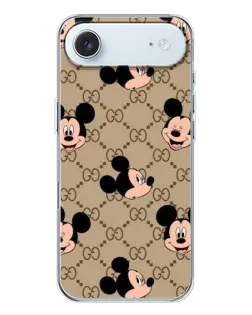 Чехол для iPhone 17 Air с картинкой «Брендовый паттерн Микки»