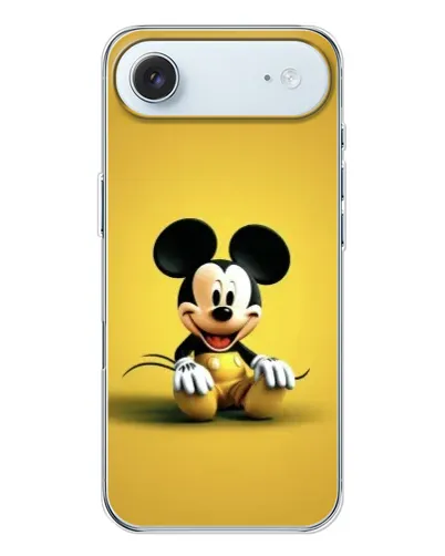 Чехол для iPhone 17 Air с картинкой «Микки на желтом» Чехол для iPhone 17 Air с картинкой «Микки на желтом»