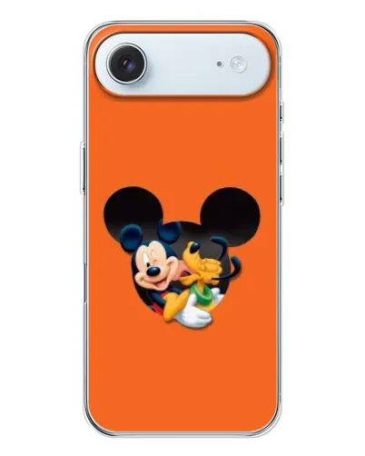 Чехол для iPhone 17 Air с картинкой «Сердце Микки Минни» Чехол для iPhone 17 Air с картинкой «Сердце Микки Минни»