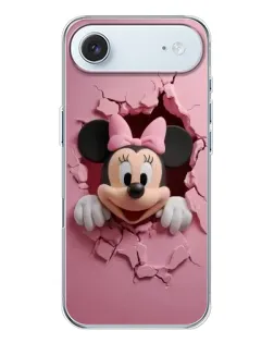 Чехол для iPhone 17 Air с картинкой «Минни сквозь стену»