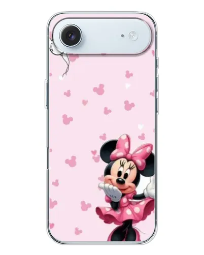 Чехол для iPhone 17 Air с картинкой «Минни Маус и сердечки» Чехол для iPhone 17 Air с картинкой «Минни Маус и сердечки»