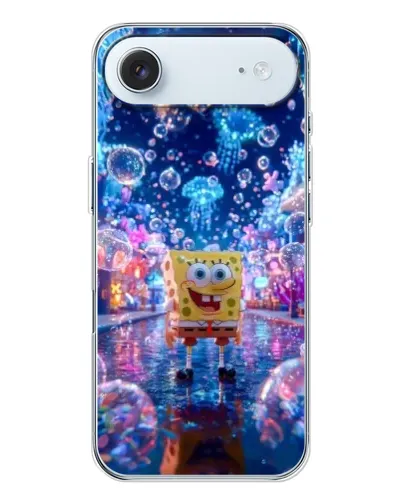 Чехол для iPhone 17 Air с картинкой «Неоновый океан»