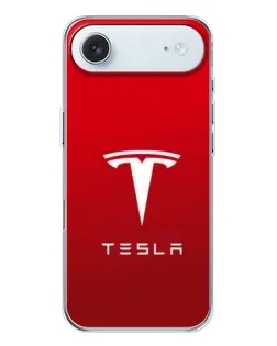Чехол для iPhone 17 Air с картинкой «Tesla Red Classic»