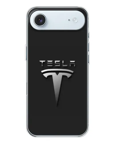 Чехол для iPhone 17 Air с картинкой «Стальной логотип Tesla» Чехол для iPhone 17 Air с картинкой «Стальной логотип Tesla»