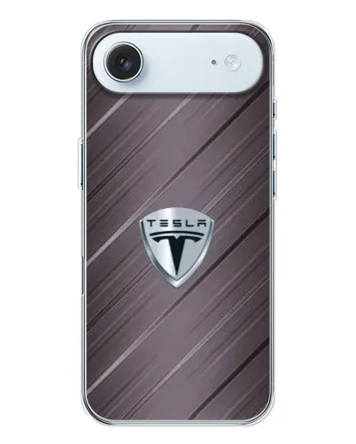 Чехол для iPhone 17 Air с картинкой «Металлическая текстура Tesla» Чехол для iPhone 17 Air с картинкой «Металлическая текстура Tesla»