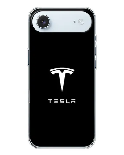 Чехол для iPhone 17 Air с картинкой «Tesla White Logo» Чехол для iPhone 17 Air с картинкой «Tesla White Logo»