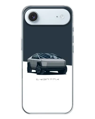 Чехол для iPhone 17 Air с картинкой «Серебристый Cybertruck Tesla» Чехол для iPhone 17 Air с картинкой «Серебристый Cybertruck Tesla»
