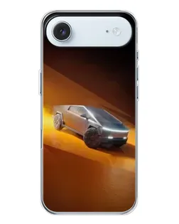 Чехол для iPhone 17 Air с картинкой «Cybertruck в пустыне»