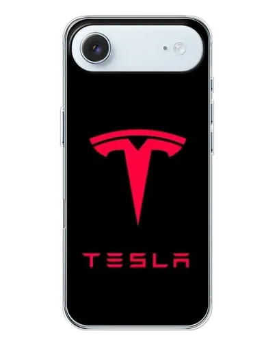 Чехол для iPhone 17 Air с картинкой «Tesla Red Logo» Чехол для iPhone 17 Air с картинкой «Tesla Red Logo»