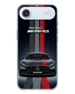 Чехол для iPhone 17 Air с картинкой «Mercedes — белый карбон»