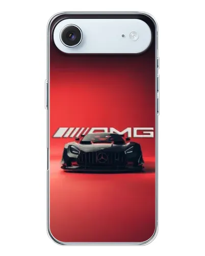 Чехол для iPhone 17 Air с картинкой «Mercedes AMG — красная линия»