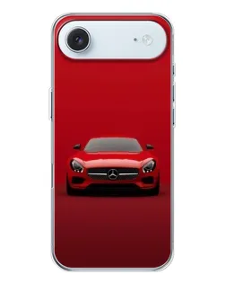 Чехол для iPhone 17 Air с картинкой «Красный Mercedes AMG»