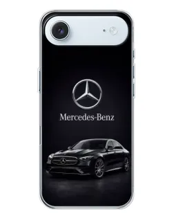 Чехол для iPhone 17 Air с картинкой «Mercedes — решетка радиатора»
