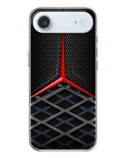 Чехол для iPhone 17 Air с картинкой «Mercedes Carbon Grid»