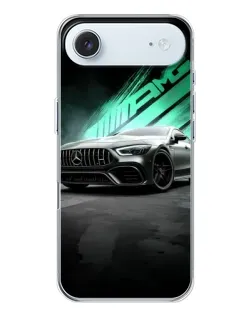 Чехол для iPhone 17 Air с картинкой «Темный Mercedes AMG»