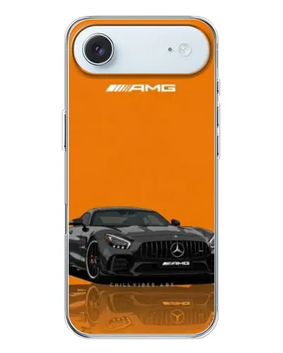 Чехол для iPhone 17 Air с картинкой «Оранжевый Mercedes AMG»