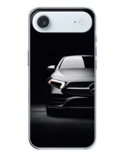 Чехол для iPhone 17 Air с картинкой «Свет фар Mercedes»