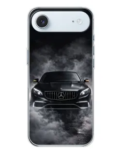 Чехол для iPhone 17 Air с картинкой «Mercedes в дыму»
