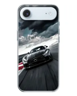 Чехол для iPhone 17 Air с картинкой «Гоночный Mercedes AMG»
