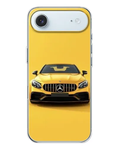 Чехол для iPhone 17 Air с картинкой «Желтый Mercedes GT»