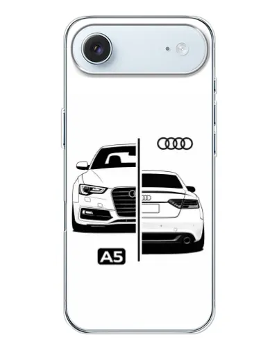 Чехол для iPhone 17 Air с картинкой «Audi — контрастный дизайн»