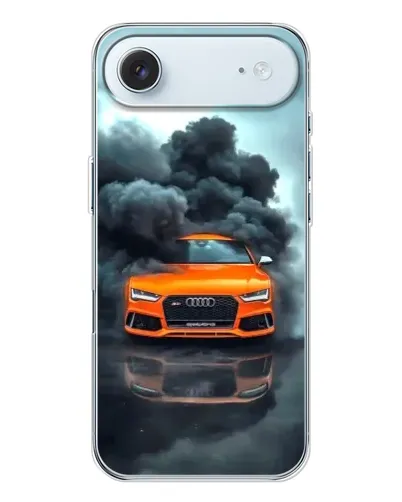Чехол для iPhone 17 Air с картинкой «Audi в облаках дыма»