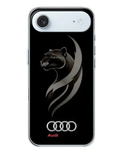 Чехол для iPhone 17 Air с картинкой «Графика — пантера и Audi»